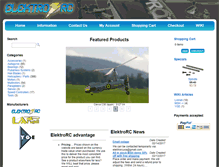 Tablet Screenshot of elektrorc.com